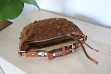 Load image into Gallery viewer, Louis Vuitton Limited Edition Brown Onatah Suede Fleurs PM Bag
