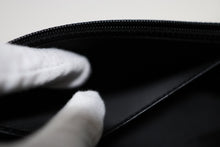 Load image into Gallery viewer, RARE HTF! Chanel Black Simply CC Matelassé Wallet On A Chin WOC SHW
