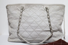 Load image into Gallery viewer, Chanel Grained Calfskin Grey Paris Dubai Daily Shopping Tote
