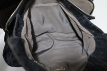 Load image into Gallery viewer, Chanel Dark Blue Denim CC Tote Bag Silver Hardware
