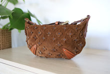 Load image into Gallery viewer, Louis Vuitton Limited Edition Brown Onatah Suede Fleurs PM Bag
