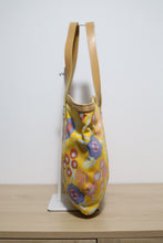 Load image into Gallery viewer, Chanel Yellow Flower CC Canvas Camellia Summer Tote Shoulder Bag
