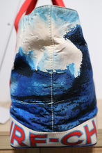 Load image into Gallery viewer, Chanel 2002 Canvas Chanel Wave Surf Collection XXL Shoulder Tote Bag
