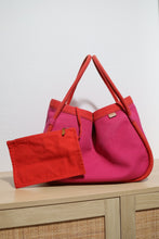 Load image into Gallery viewer, Hermes Lindy Toile Tote Bag
