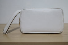 Load image into Gallery viewer, Chanel Vintage Caviar White Bucket Shoulder Bag 24K Gold Hardware
