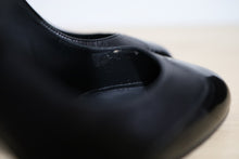 Load image into Gallery viewer, Chanel Black Leather Mary Jane Pumps Size 37.5
