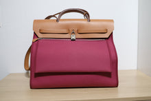 Load image into Gallery viewer, Hermes Toile Herbag Zip 39 Bag
