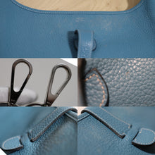 Load image into Gallery viewer, Hermes Evelyne GM Bleu Jean Crossbody Bag
