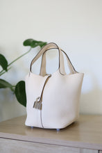 Load image into Gallery viewer, Hermes Picotin 18 Nata Clemence Tote Bag PHW
