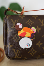 Load image into Gallery viewer, Authentic Louis Vuitton Limited Edition Takashi Murakami Panda Monogram Pochette Bag
