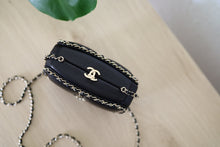 Load image into Gallery viewer, RARE GHW! Chanel Chain Frame CC Box Minaudiere Calfskin Mini Clutch Crossbody Bag
