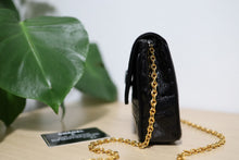 Load image into Gallery viewer, Vintage Chanel REAL Crocodile Skin Mini CC Square Flap 24K Gold Hardware
