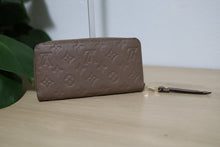 Load image into Gallery viewer, Louis Vuitton Monogram Empreinte Turtledove Zippy Zip All Around Long Wallet
