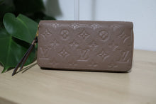 Load image into Gallery viewer, Louis Vuitton Monogram Empreinte Turtledove Zippy Zip All Around Long Wallet
